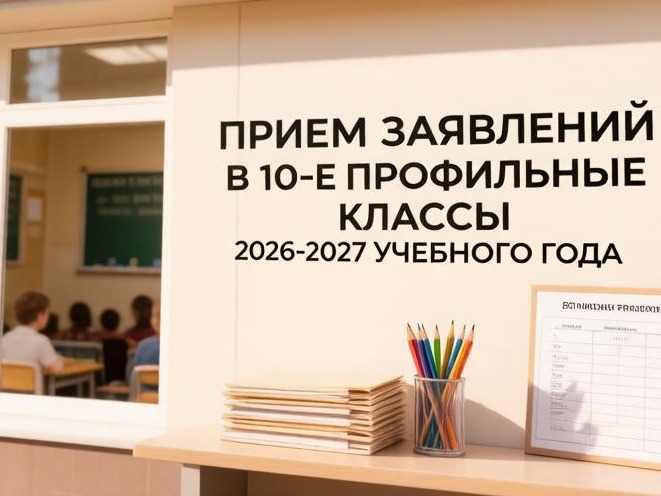 Прием обучающихся в 10 класс Прием обучающихся в 10 класс.
